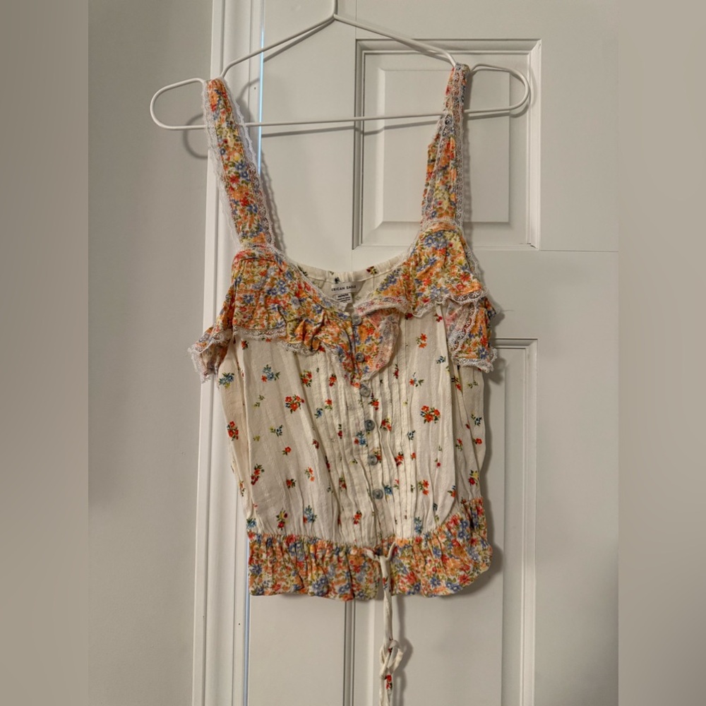 Brand New! American Eagle V Neck Cinch Cami